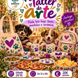 Experiencia Solidaria de Arte en El Campello | Taller benéfico para ayudar a los animales