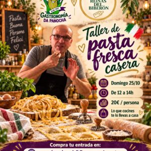 🍝 Taller Solidario de Pasta con cachorros 💜