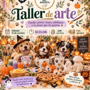 Experiencia Solidaria de Arte en El Campello | Taller benéfico para ayudar a los animales