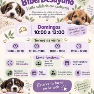 BiberDesayuno en Las Reinas del Biberón