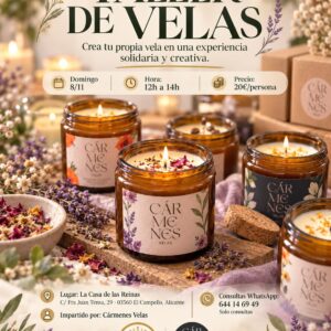 Taller de velas en El Campello