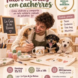 Experiencia Solidaria de Arte en El Campello | Taller benéfico para ayudar a los animales