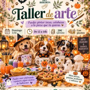 Experiencia Solidaria de Arte en Halloween en El Campello | Taller benéfico